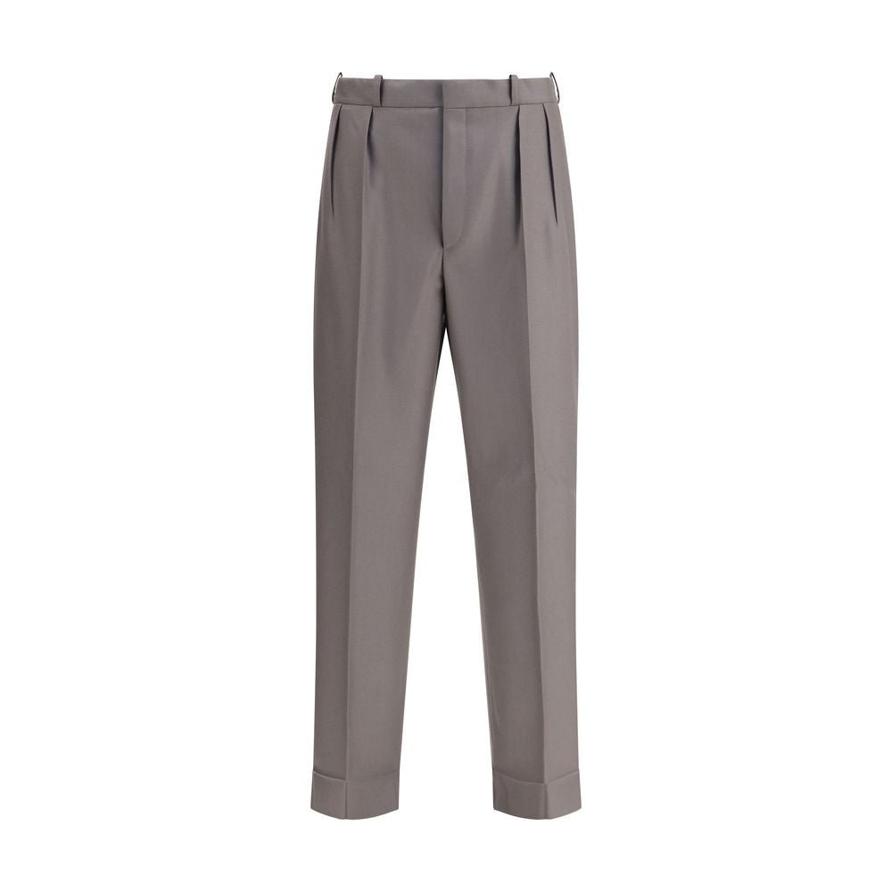 Margiela Green Wool Trousers - The Gentlemen's Vault