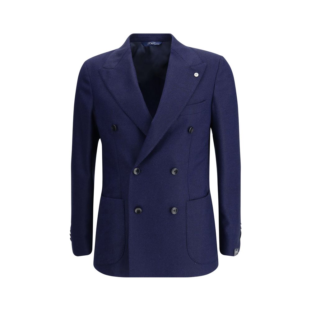 Gi Capri Double - Breasted Jacket in Virgin Wool - The Gentlemen's Vault