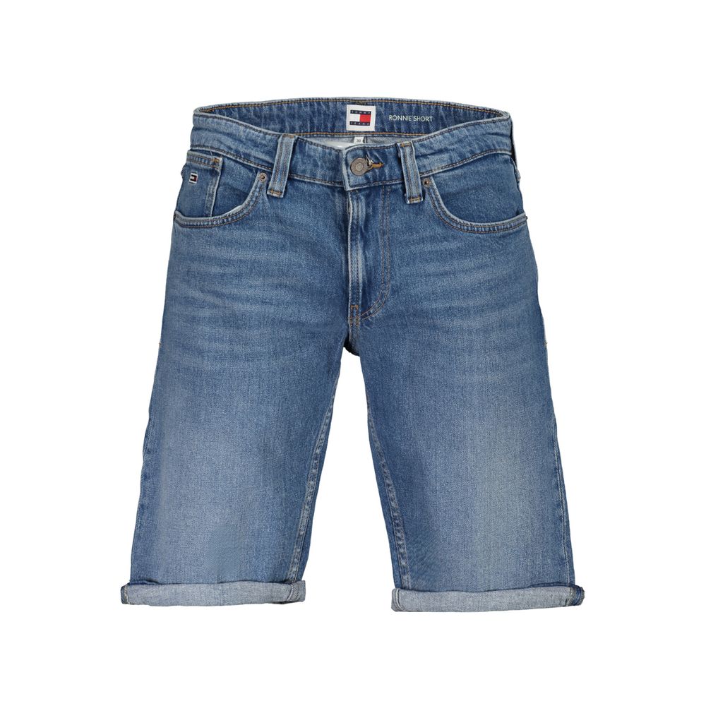 Tommy Hilfiger Blue Cotton Short - The Gentlemen's Vault