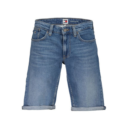 Tommy Hilfiger Blue Cotton Short - The Gentlemen's Vault