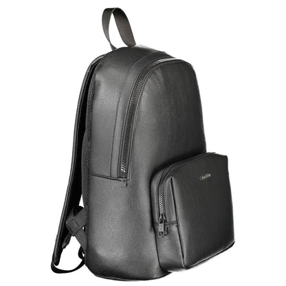 Calvin Klein Black Polyethylene Men Backpack - The Gentlemen's Vault