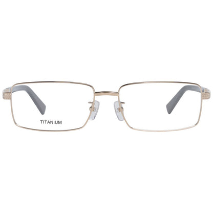 Ermenegildo Zegna Gold Men Glasses Frame - The Gentlemen's Vault