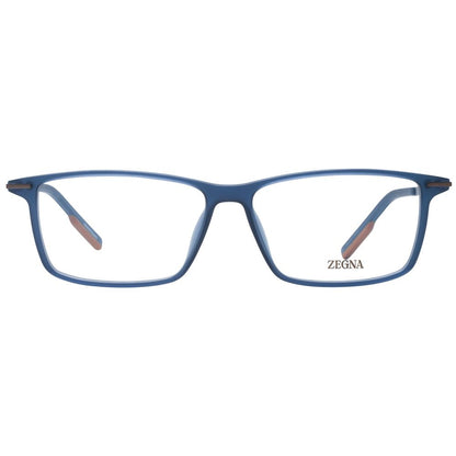 Ermenegildo Zegna Blue Men Glasses Frame - The Gentlemen's Vault