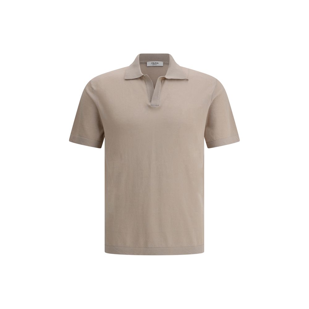 Cruna Beige Cotton Polo Shirt - The Gentlemen's Vault