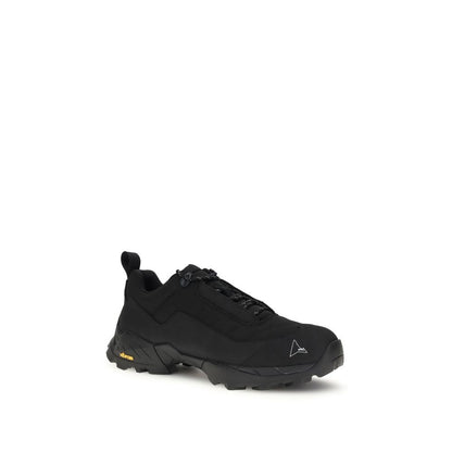 ROA Black Polyamide Athletic Sneakers - The Gentlemen's Vault