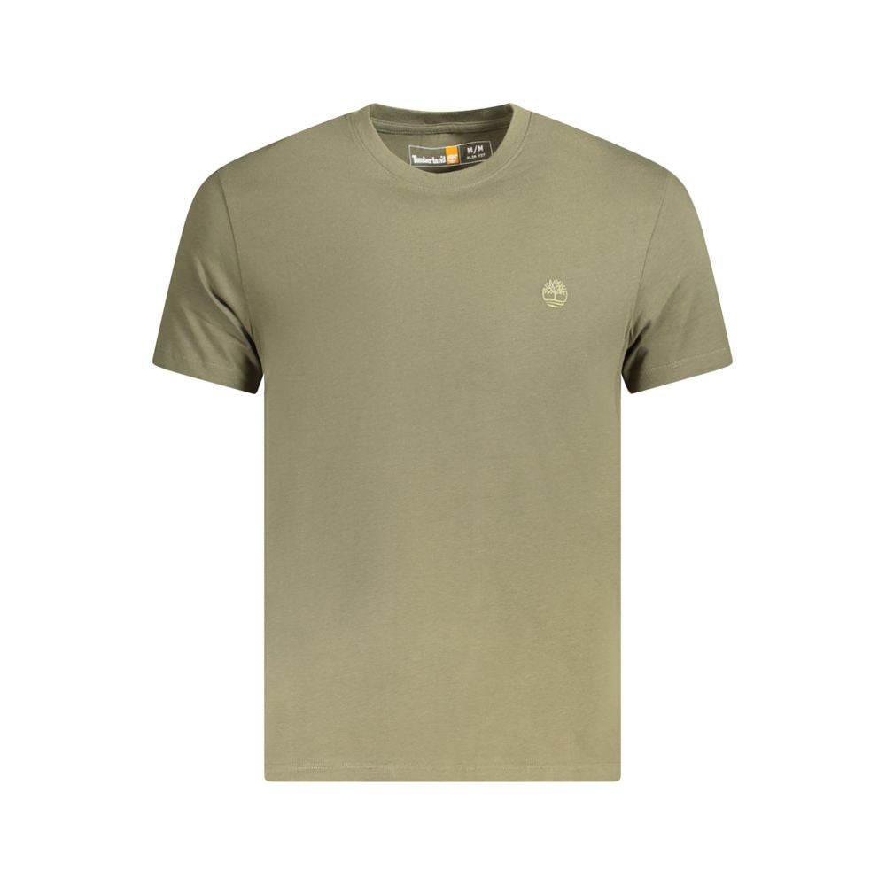 Timberland Green Cotton Men T-Shirt - The Gentlemen's Vault