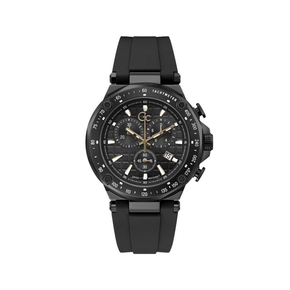 GC Black Synthetic Sport Watch - The Gentlemen's Vault