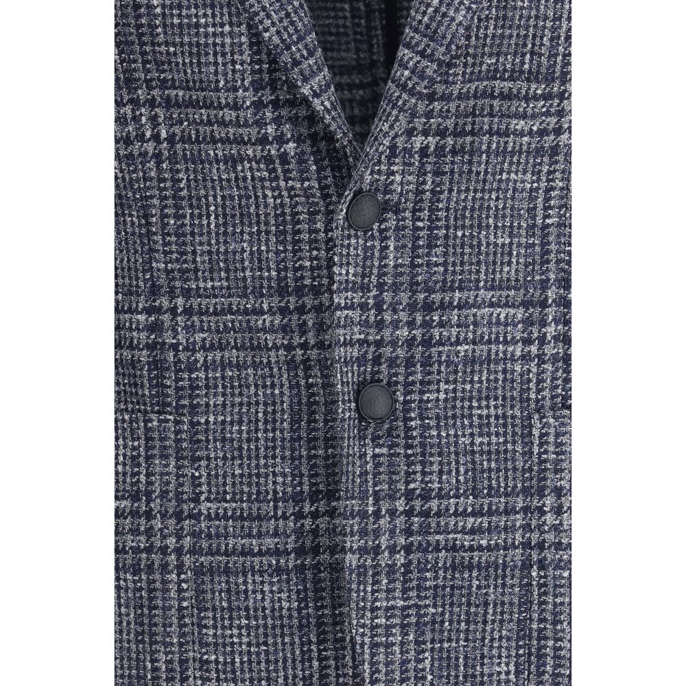 Tagliatore Blue Wool Coat - The Gentlemen's Vault