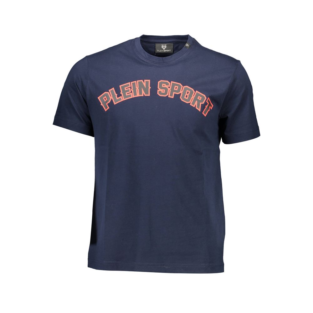 Plein Sport Blue Cotton T-Shirt - The Gentlemen's Vault