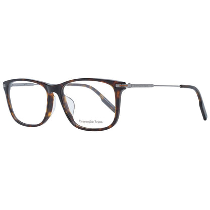Ermenegildo Zegna Brown Men Optical Frames - The Gentlemen's Vault