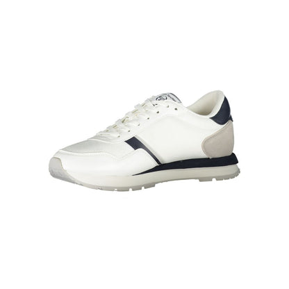 Sergio Tacchini White Polyester Sneaker - The Gentlemen's Vault
