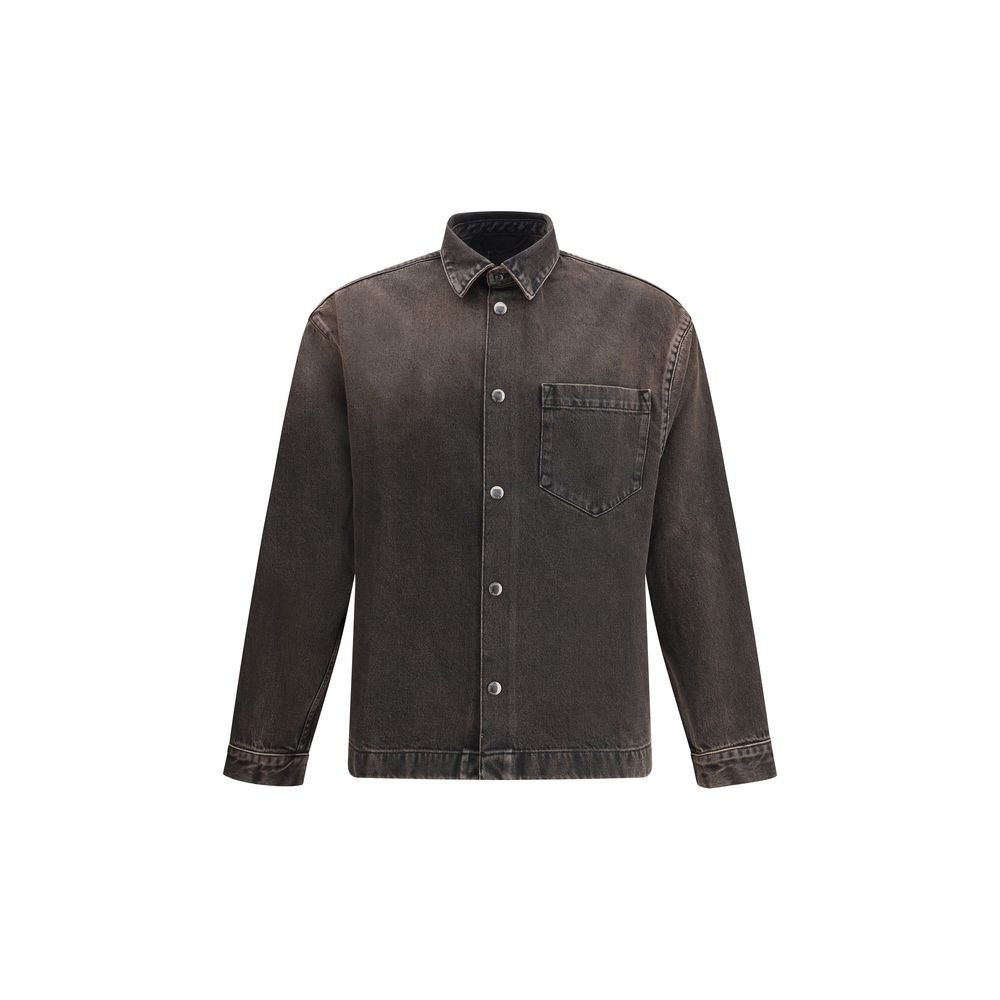 7FOR Denim Shirt Jacket - The Gentlemen's Vault