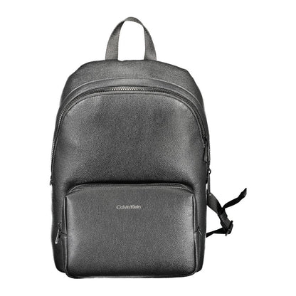 Calvin Klein Black Polyethylene Men Backpack - The Gentlemen's Vault