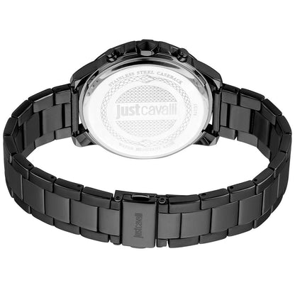 Just Cavalli Black Stainless Steel Bracelet Watch - The Gentlemen's Vault
