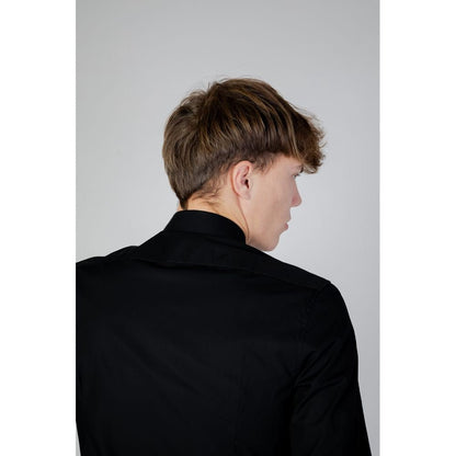 Antony Morato Black Cotton Shirt - The Gentlemen's Vault