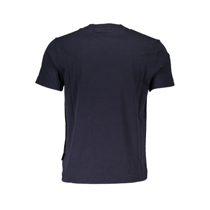 Napapijri Blue Cotton T-Shirt - The Gentlemen's Vault
