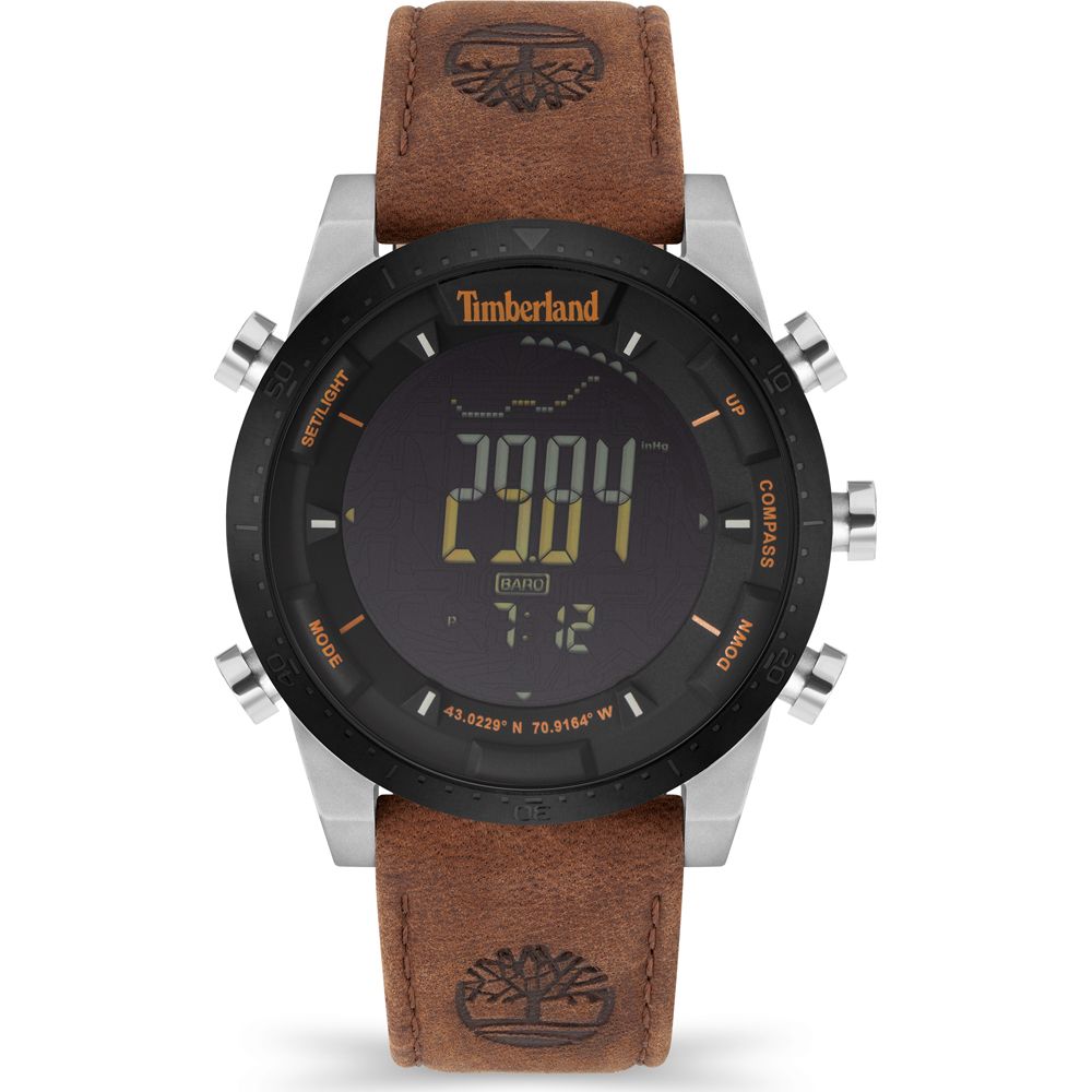 Timberland Brown Leather Watch - The Gentlemen's Vault