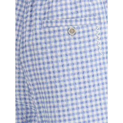 Marni knee - length Vichy Shorts - The Gentlemen's Vault