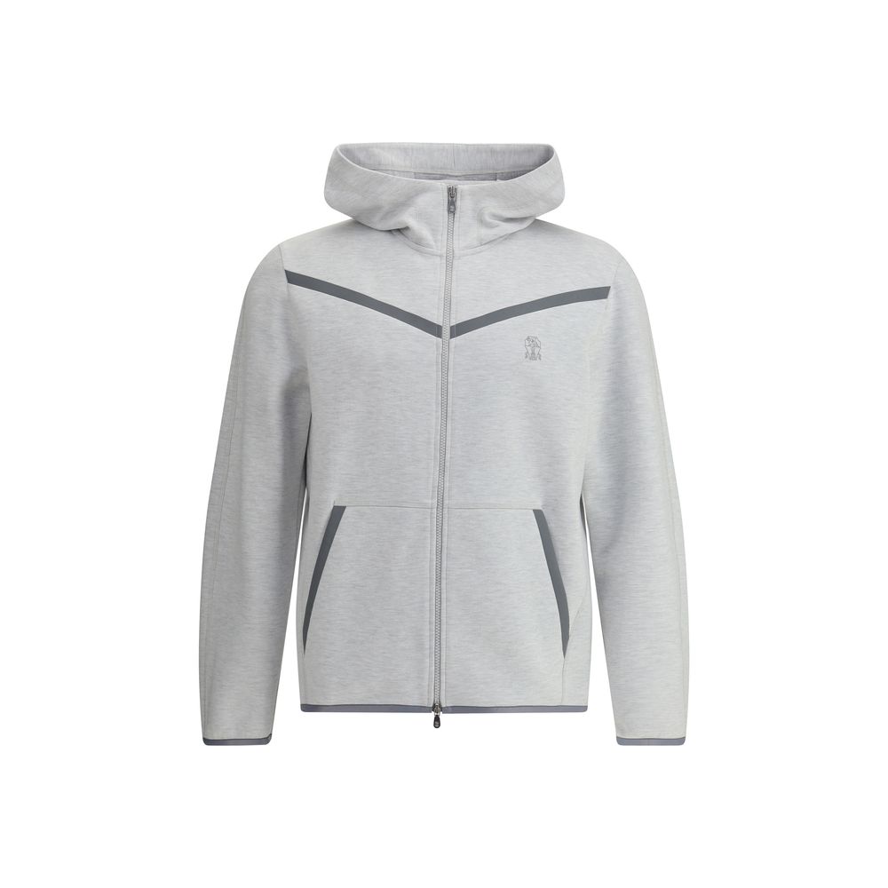 Brunello Cucinelli Logoed Hoodie - The Gentlemen's Vault