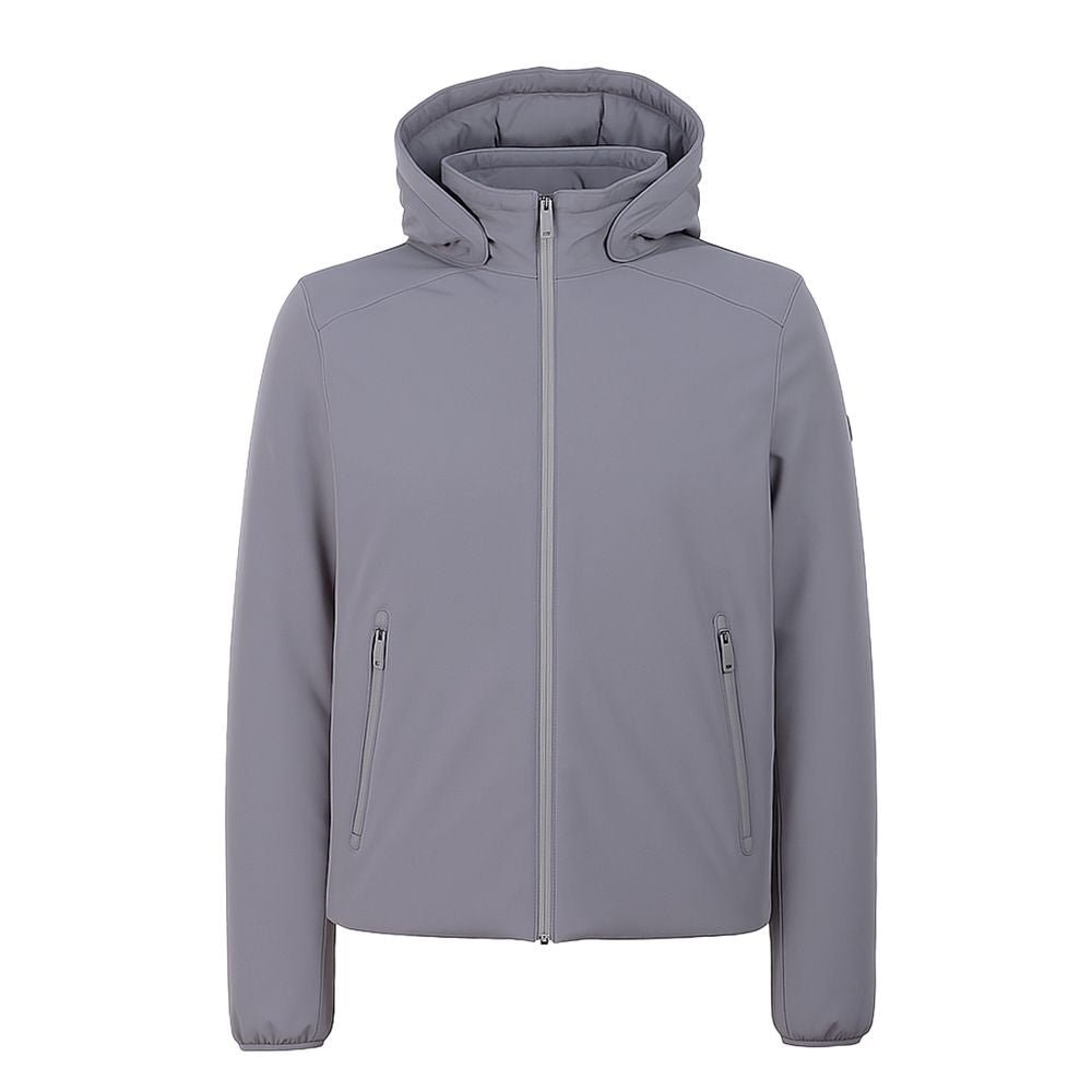 Yes Zee Gray Nylon Jackets & Coat - The Gentlemen's Vault