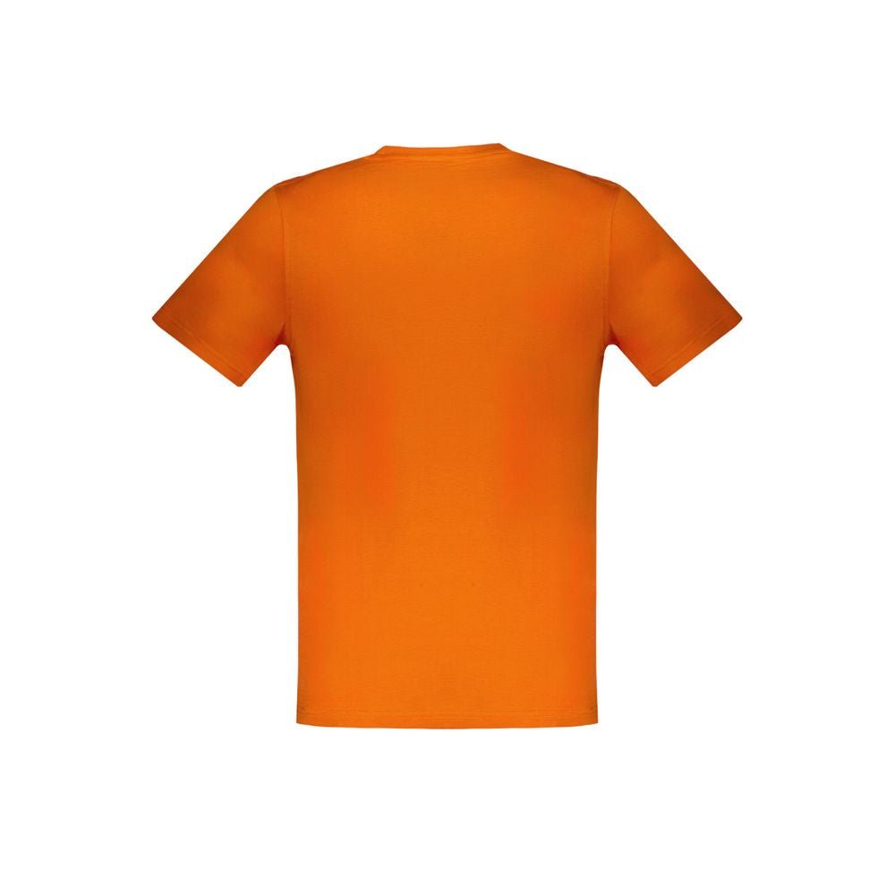 Harmont & Blaine Orange Cotton T-Shirt - The Gentlemen's Vault