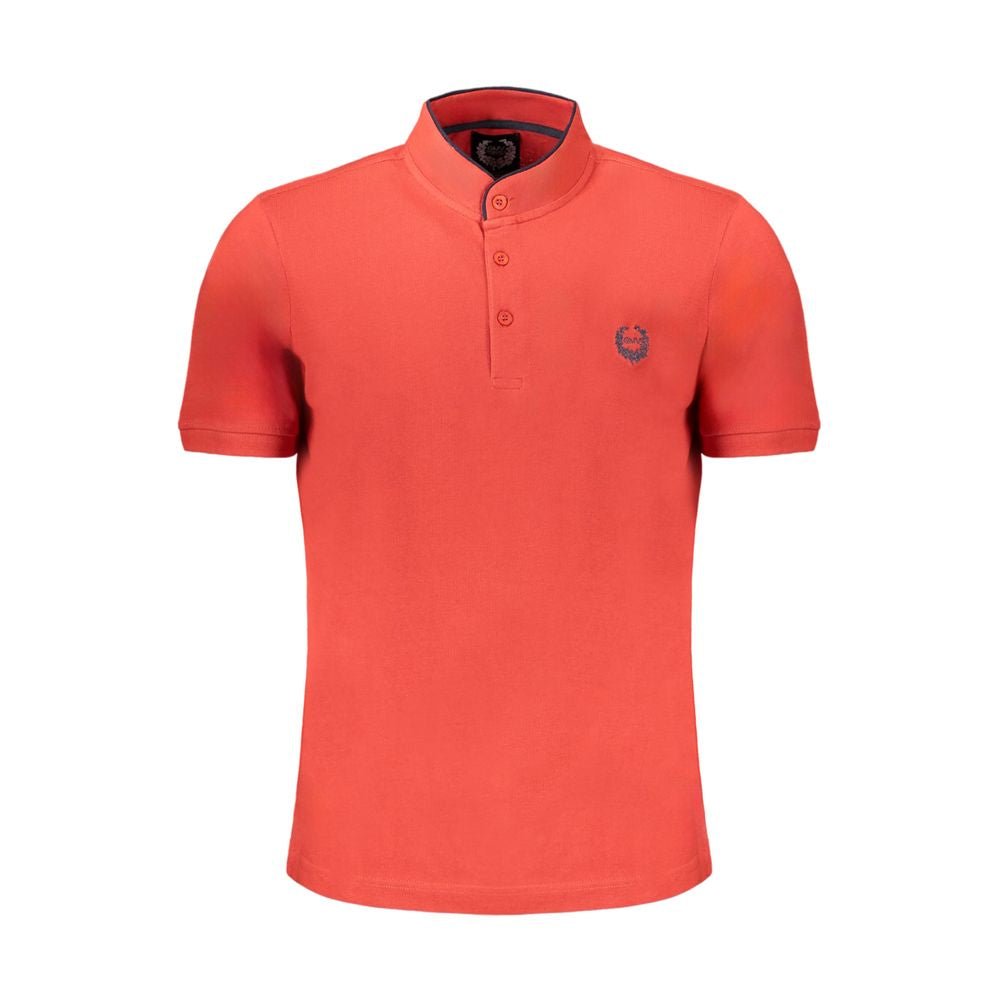 Gianmarco Venturi Red Cotton Polo Shirt - The Gentlemen's Vault