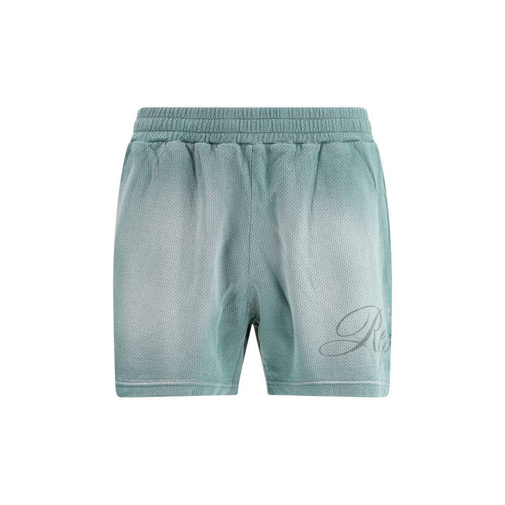 Represent Green Cotton Bermuda Shorts - The Gentlemen's Vault