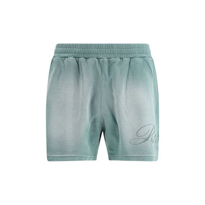 Represent Green Cotton Bermuda Shorts - The Gentlemen's Vault