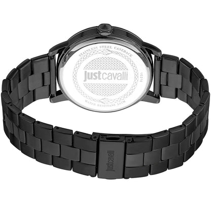 Just Cavalli Black Stainless Steel Dress Watch - The Gentlemen's Vault