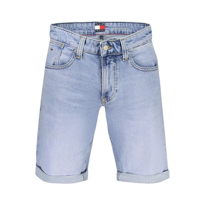 Tommy Hilfiger Blue Cotton Short - The Gentlemen's Vault