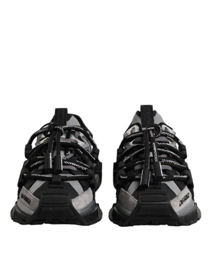 Dolce & Gabbana Multicolor Panelled Space Sneakers Shoes - The Gentlemen's Vault