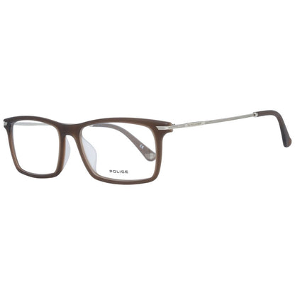 Police Brown Men Glasses Frame - The Gentlemen's Vault