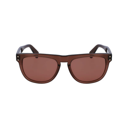 Ferragamo Brown Acetate Sunglasses - The Gentlemen's Vault