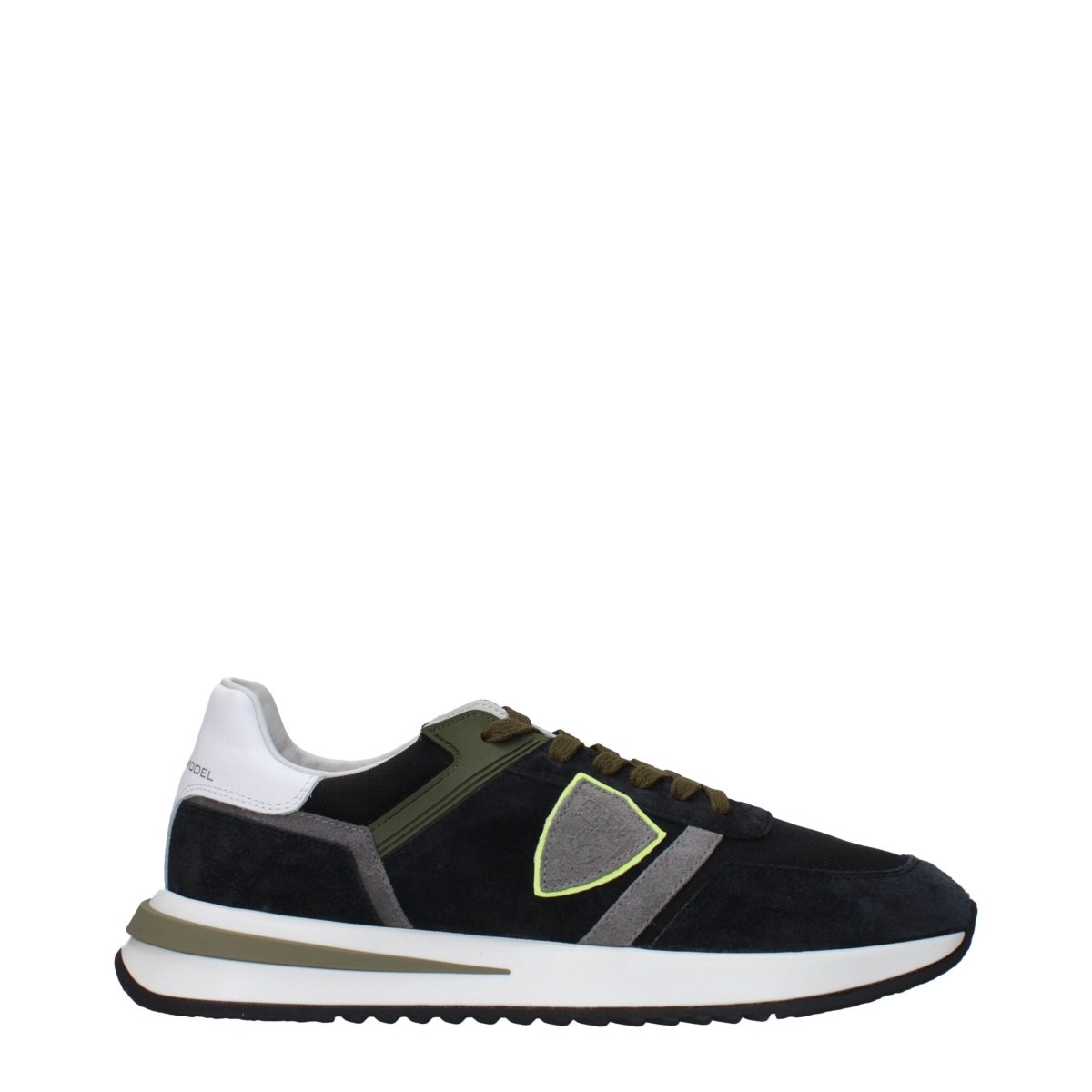 Philippe Model Blue Leather Athletic Sneakers - The Gentlemen's Vault