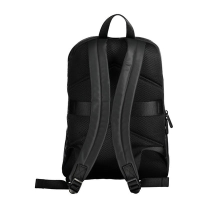 Calvin Klein Black Polyester Men Backpack - The Gentlemen's Vault