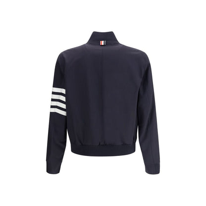 Thom Browne Blue Wool Bomber - The Gentlemen's Vault