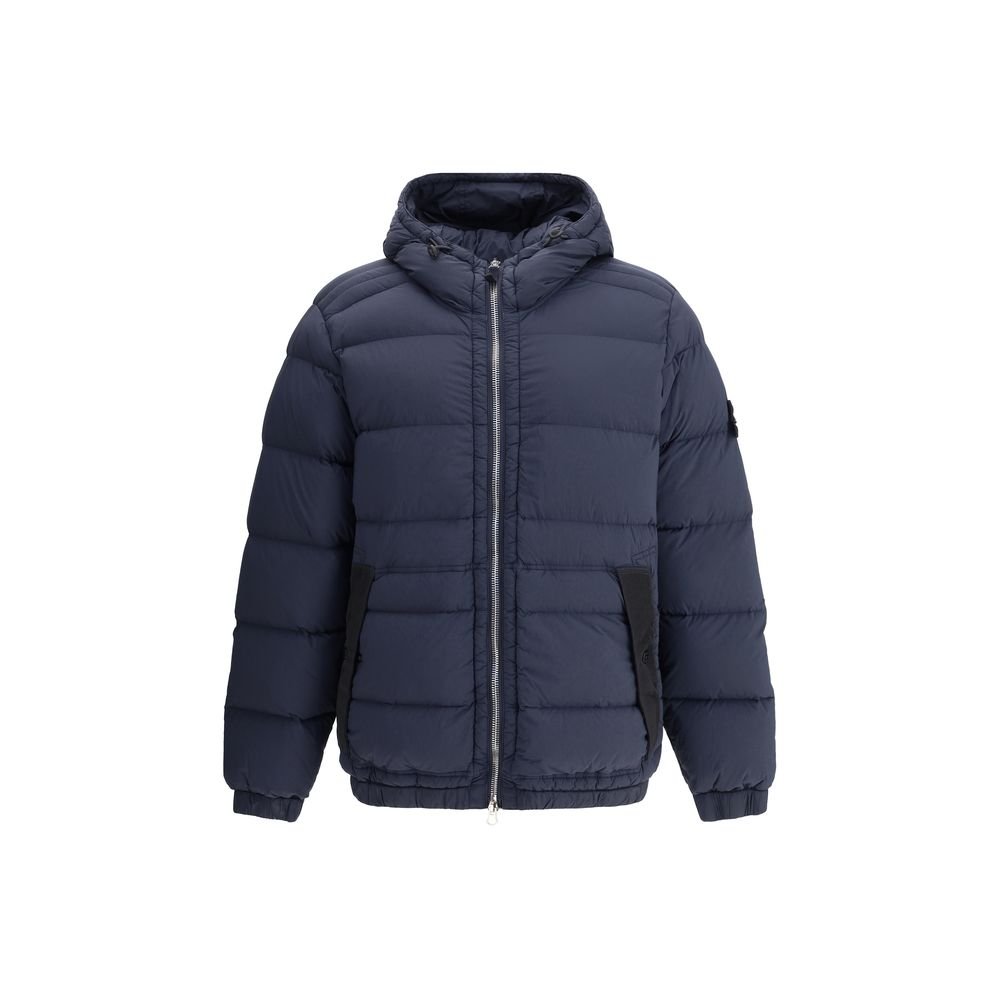 Stone Island Hooded Down Jacket - The Gentlemen's Vault