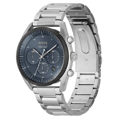 Hugo Boss Gray Stainless Steel Dress Watch - The Gentlemen's Vault