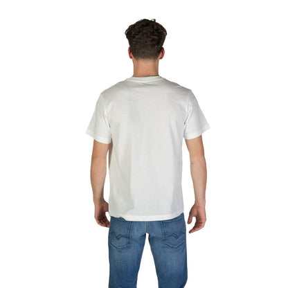 Replay White Cotton T-Shirt - The Gentlemen's Vault