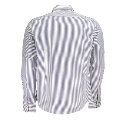 La Martina Elegant Long - Sleeved Striped Shirt for Men - The Gentlemen's Vault