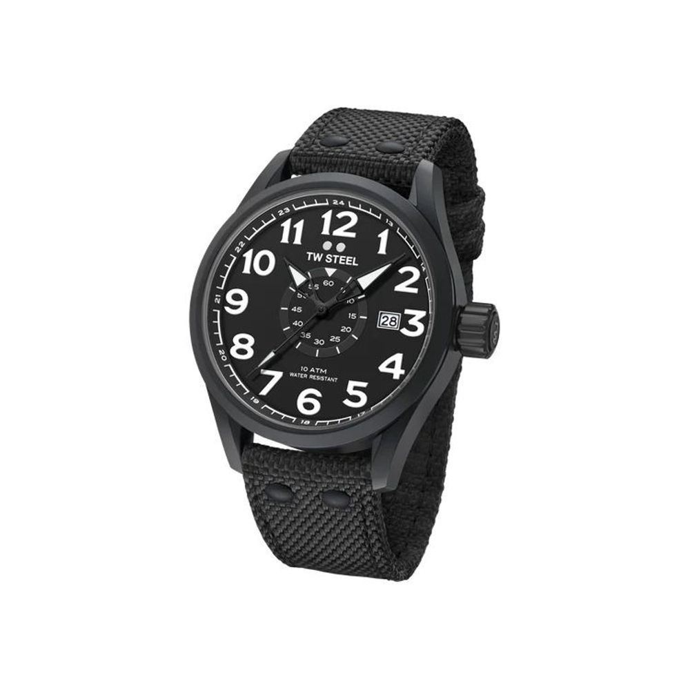 TW Steel Black Fabric Sport Watch - The Gentlemen's Vault