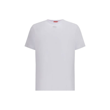 Diesel White Cotton T-Shirt - The Gentlemen's Vault