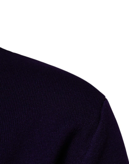 Dolce & Gabbana Blue 1984 Milano CrewNeck Sweatshirt Sweater - The Gentlemen's Vault