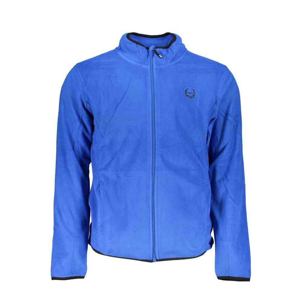 Gianmarco Venturi Blue Polyester Sweatshirt - The Gentlemen's Vault