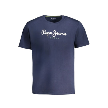 Pepe Jeans Blue Cotton T-Shirt - The Gentlemen's Vault