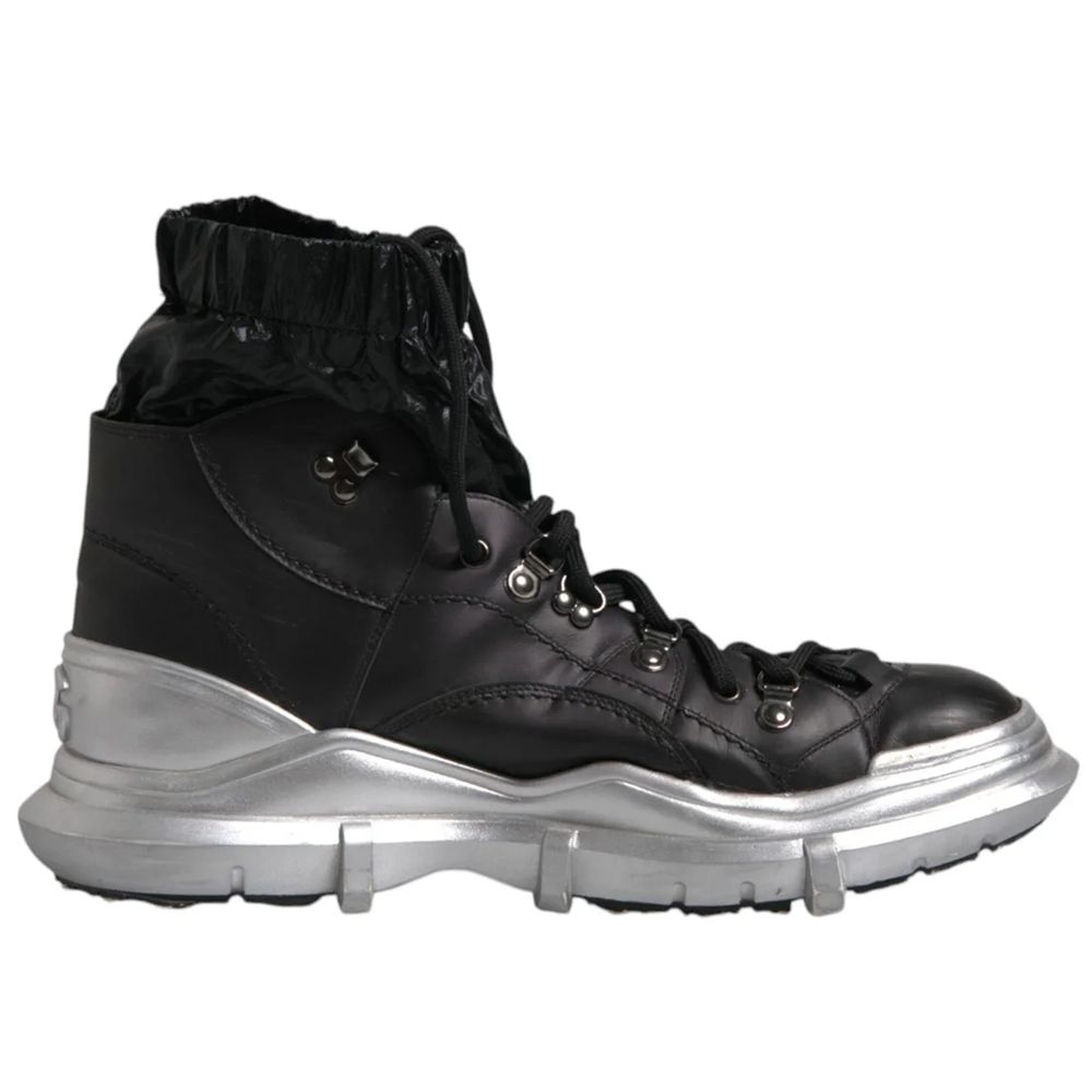 Dolce & Gabbana Black Nylon Boot - The Gentlemen's Vault