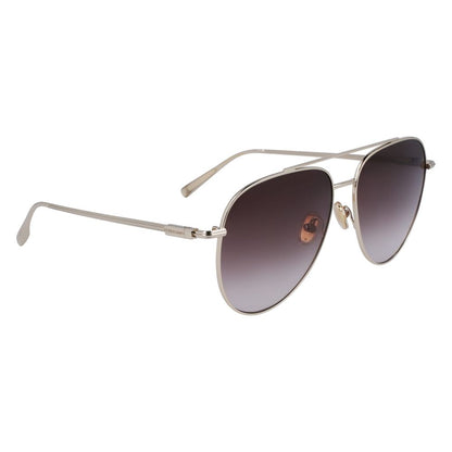 Ferragamo Gold Metal Sunglasses - The Gentlemen's Vault