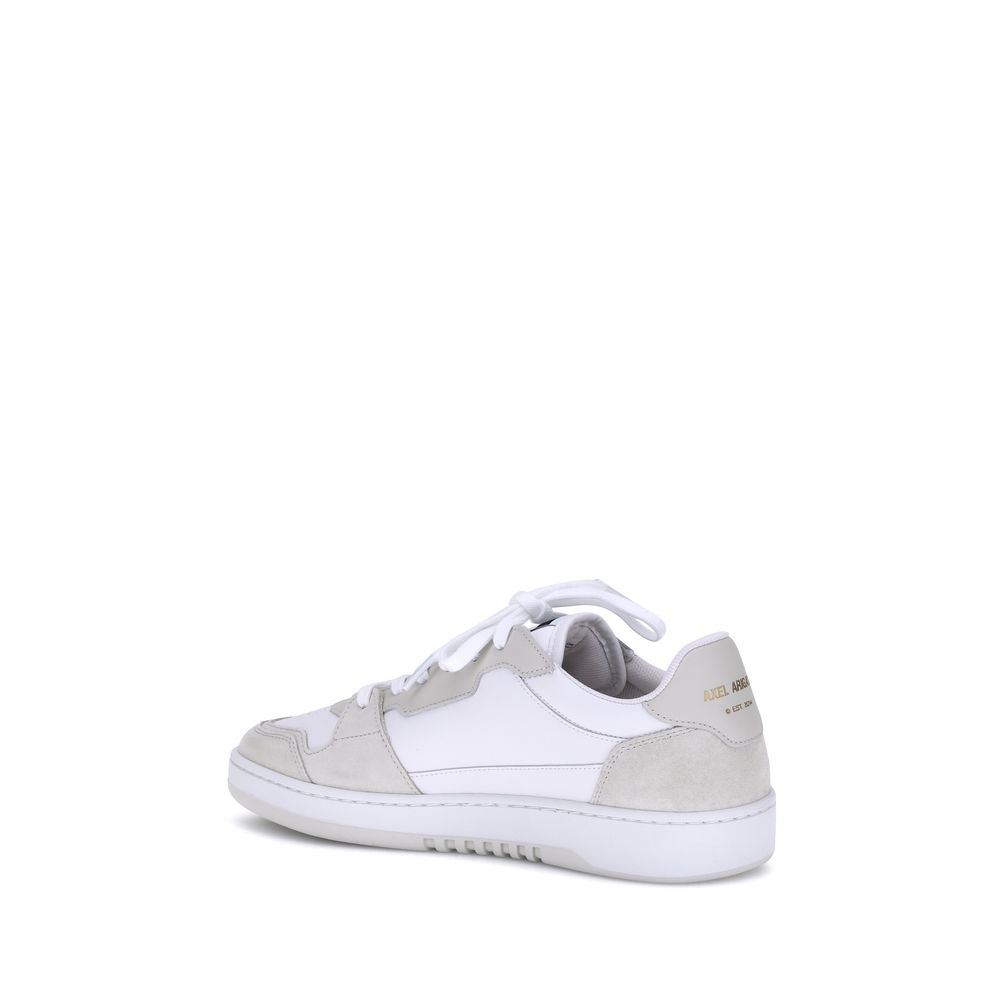 Axel Arigato White Recycled Polyester Low Top Sneakers - The Gentlemen's Vault