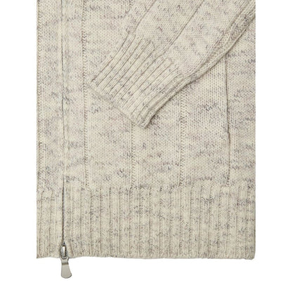 Gran Sasso Gray Wool Cardigan - The Gentlemen's Vault