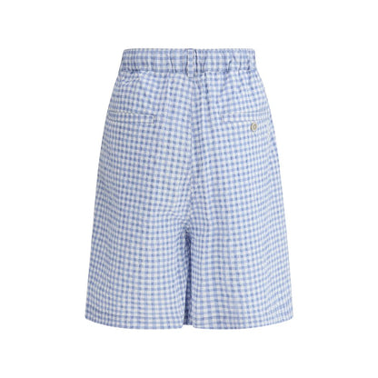 Marni knee - length Vichy Shorts - The Gentlemen's Vault
